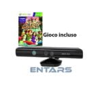 Sensore Kinect Xbox 360 Microsoft Originale + Gioco Kinect Adventures