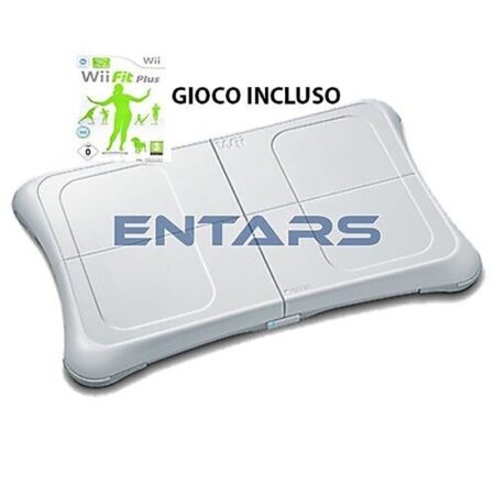 Wii Pedana Balance Board gioco WII FIT PLUS Bianca Originale Nintendo Console