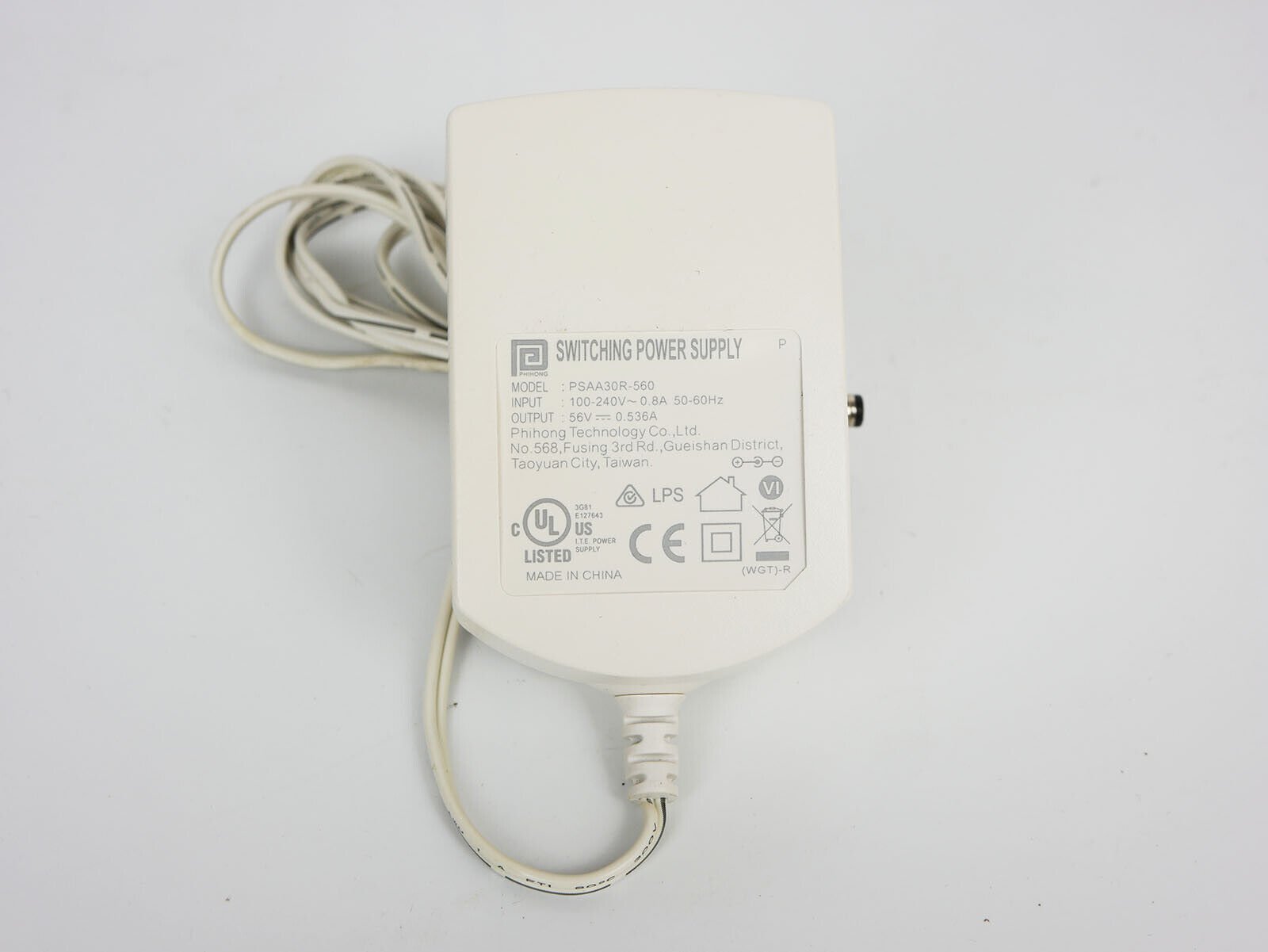Alimentatore Trasformatore 56V-0.536A per Modem Linkem WVRTM-127ACN Gallery Image 3