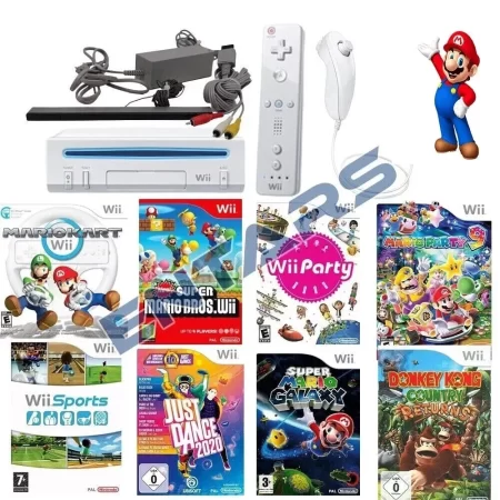 Nintendo wii Console 1 Controller Completa ,ideale per gioco o Attività sport