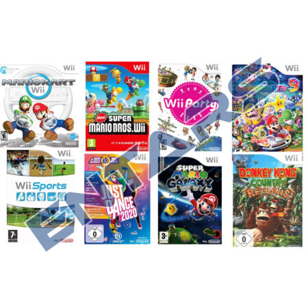 Nintendo wii bundle 140 giochi